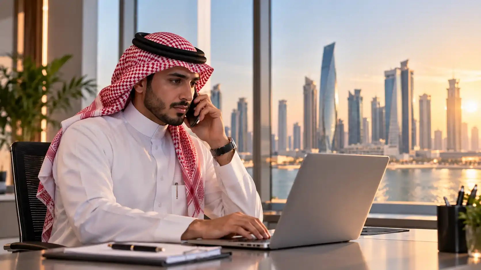 فريق خدمة العملاء في رواسي العاصمة
